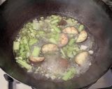 グリーンカレー風ワンパンパスタ作り方6写真