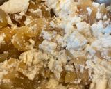 煮りんご消費　豆腐とホケミのパンケーキ作り方2写真