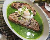パセリとにんにくのスープ作り方5写真