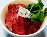 叉焼丼「火焔丼」ビーツ・紹興酒・十三香作り方4写真