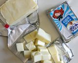簡単激ウマ！虚無ベビーチーズパスタ作り方2写真