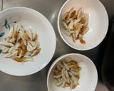 肉無チクワクリーミーオイトマト味野菜炒め作り方2写真