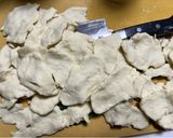 子供大好き節約ﾚｼﾋﾟひっつみ汁　すいとん作り方5写真