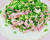 スモークタンのねぎ塩レモン味のそうめん作り方11写真