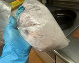 お肉ぷりップリ！ねぎ塩チキン作り方2写真