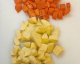 根菜もやしたっぷりあったかスープ作り方1写真