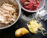 簡単！牛ごぼう作り方1写真