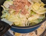 ツナと白菜の簡単さっぱり焼きうどん作り方2写真