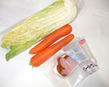 ベーコン白菜レモン甘酢あえ♪簡単サラダ作り方1写真