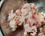 コーンとカニカマの中華風スープ作り方2写真