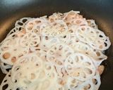手間なし❗️レンコンはさみ焼き作り方4写真