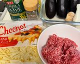 なすとミートソースのチーズ焼き★作り方1写真