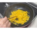 ほうれん草とブロッコリーの豚肉炒め★動画作り方12写真