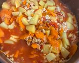 パーティにぴったり!トマトひき肉カレー!作り方8写真