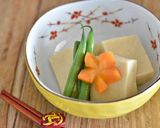 水戻し不要！甘さ控えめ高野豆腐の煮物作り方3写真