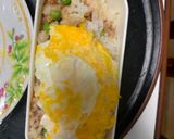 レンジ簡単梅味噌クリーム味オムライス弁当作り方15写真