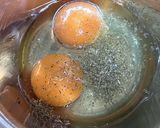 ハーブ香るオムレツ作り方1写真