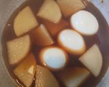 大根と茹で卵の煮物作り方5写真