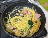 パスタが3ステップ？冷凍野菜で和風パスタ作り方3写真