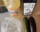 トースターで茄子とズッキーニの焼きびたし作り方1写真