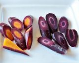 紫にんじんとうずらの卵を炊いたら‥ビックリ色に！作り方2写真