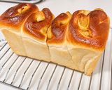 食パン型で♪アップルリング風ちぎりパン作り方10写真