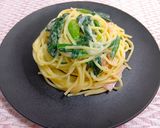 ほうれん草のクリームパスタ作り方6写真