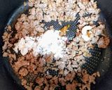 簡単ランチ！白いミートソースのパスタ作り方5写真