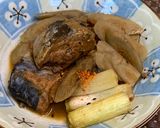 さば味噌缶とごぼうの味噌煮作り方6写真