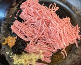 お弁当にも便利な⭐︎汁なし担々麺作り方1写真