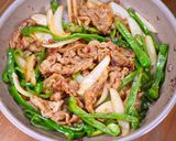 行列の定食屋🍚豚バラピーマンのピリ辛みそ漬け炒め作り方7写真