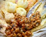 納豆とカリカリ梅の天ぷら作り方6写真
