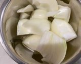 鶏肉と茄子のカルボナーラ作り方2写真