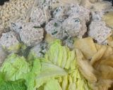我が家の定番　鶏団子鍋作り方7写真