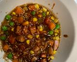 全てレンジ中華風オイデミ味炒飯弁当作り方5写真