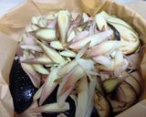 なすとみょうがのせいろ蒸し作り方3写真