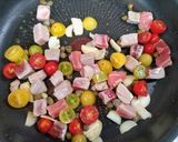 簡単夏の夕飯・昼食！トマトマグロのパスタ作り方6写真