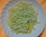 夜食にレンチンで半玉焼きそば：美味！作り方2写真