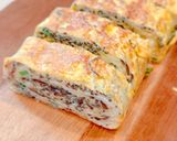 黄金比★沖縄もずくの卵焼き作り方4写真