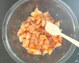 レンジで簡単！皮ごとりんごジャム作り方5写真