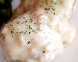 豆乳入り☆米粉のホワイトソース☆肉だんご作り方6写真