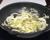 アサリと三葉の焼きうどん作り方7写真