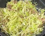 ワンパン！包まないチーズとんぺい焼き作り方2写真