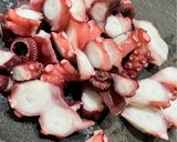 ヤンニョムタコサーモン作り方1写真