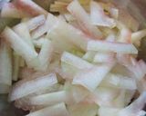 スイカの皮と豚コマのサッパリ煮♪作り方2写真