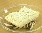 レンジで簡単！きのこの無限うどん作り方3写真