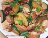 【ズッキーニ大量消費🥒】青味覇で極旨!鶏肉炒め🐓作り方5写真