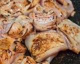 お店味！香ばしくてお肉ふわぷり＊炙り鶏の焼き鳥丼作り方1写真