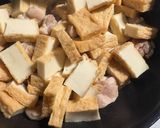 ポン酢でさっぱり 鶏もも肉と厚揚げ煮作り方3写真