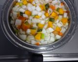 ヤマキ白だし野菜たっぷりスープ作り方80写真
